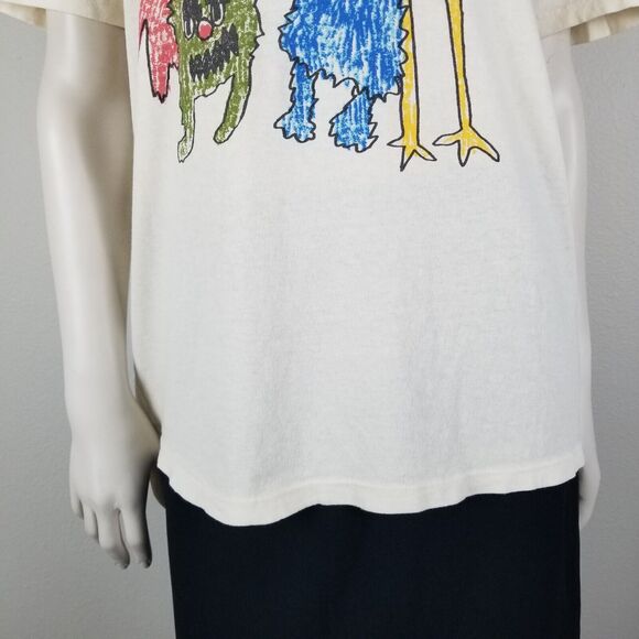 Imogen + Willie The "Strangers" Retro Cartoon 7oz Midweight Graphic Tee Size M - Picture 5 of 14